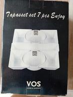 Tapasset 7-delig - VOS Home & Garden, Ophalen, Nieuw, Schaal of Schalen, Effen