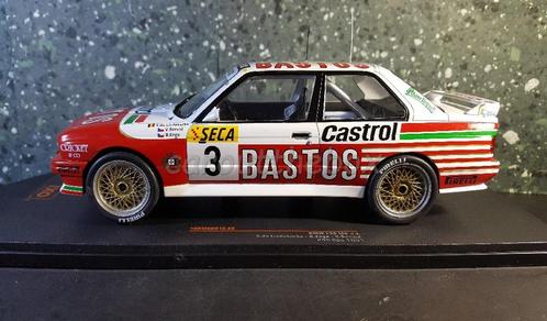 BMW E30 M3 BASTOS #3 1991 1:18 Ixo V738, Hobby en Vrije tijd, Modelauto's | 1:18, Nieuw, Auto, Overige merken, Verzenden