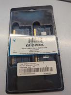Kingston 16GB DDR3 SODIMM KVR16S11K2/16, Computers en Software, RAM geheugen, Nieuw, DDR3, Ophalen of Verzenden, Laptop