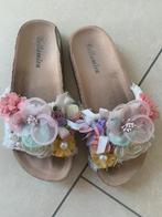 Ibiza leer slippers maat 36, Kleding | Dames, Schoenen, Slippers, Overige kleuren, Ophalen of Verzenden, Gedragen