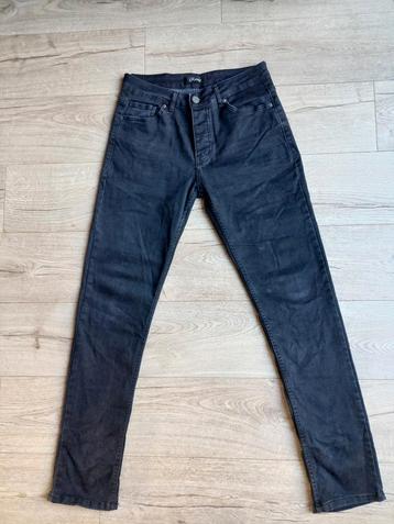 Jeans L.111cm Ramez W34 L34(48/50)zwart 99%katoen Als Nieuw  beschikbaar voor biedingen