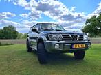 Nissan Patrol 3.0 GR DI Turbo Wagon 2003, Auto's, Stof, 4 cilinders, 157 pk, Blauw