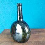Oude antieke Fles wijnfles belletjes in glas bodemvondst, Antiek en Kunst, Antiek | Glas en Kristal, Ophalen of Verzenden