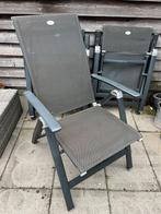 Hartman tuinstoel 4x, Tuin en Terras, Tuinstoelen, Ophalen, Gebruikt, Aluminium, Inklapbaar