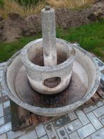 Te koop mooie granieten fontein bak., Tuin en Terras, Waterpartijen en Fonteinen, Gebruikt, Graniet, Ophalen, Fontein