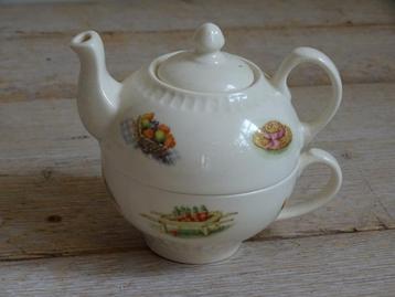 Tea-for-one, Aynsley EDWARDIAN KITCHEN GARDEN, gaaf beschikbaar voor biedingen