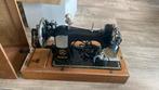 Pfaff antieke naaimachine met houten kist en licht., Antiek en Kunst, Antiek | Naaimachines, Ophalen