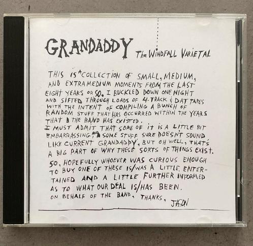 Grandaddy -  The Windfall Varietal  | 2000, Cd's en Dvd's, Cd's | Rock, Gebruikt, Poprock, Ophalen of Verzenden