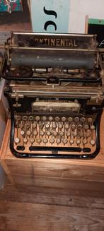 Antieke Continental Typemachine, Antiek en Kunst, Antiek | Kantoor en Zakelijk, Ophalen
