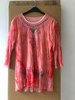 Zgan Tuniek / Blouse - Roze met Borduurwerk, Ophalen of Verzenden, Zo goed als nieuw, Maat 38/40 (M), Roze
