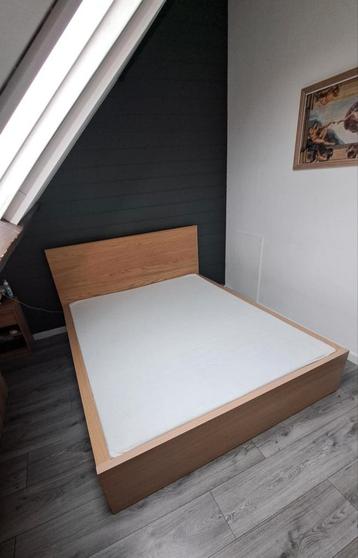 Ikea Malm Bed 160x200 + Matras - afbeelding 6