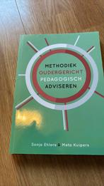 Sonja Ehlers - Methodiek oudergericht pedagogisch adviseren, Ophalen of Verzenden, Zo goed als nieuw, Sonja Ehlers; Meta Kuipers