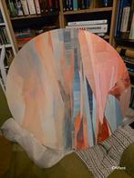 Abstract Rond Schilderij, Antiek en Kunst, Ophalen