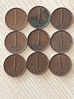 1 Cent van 1967 - 9 stuks koningin Juliana der Nederland., Ophalen of Verzenden, Koningin Juliana, 1 cent, Losse munt