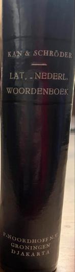 Latijns-Nederlands Woordenboek Kan & Schröder, 3e druk, Boeken, Woordenboeken, Ophalen of Verzenden, Gelezen, Overige uitgevers