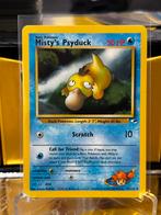 Misty's Psyduck (GH 54) Gym Heroes, Hobby en Vrije tijd, Verzamelkaartspellen | Pokémon, Ophalen of Verzenden, Zo goed als nieuw