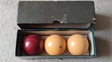 Set Super Aramith biljartballen in doosje beschikbaar voor biedingen