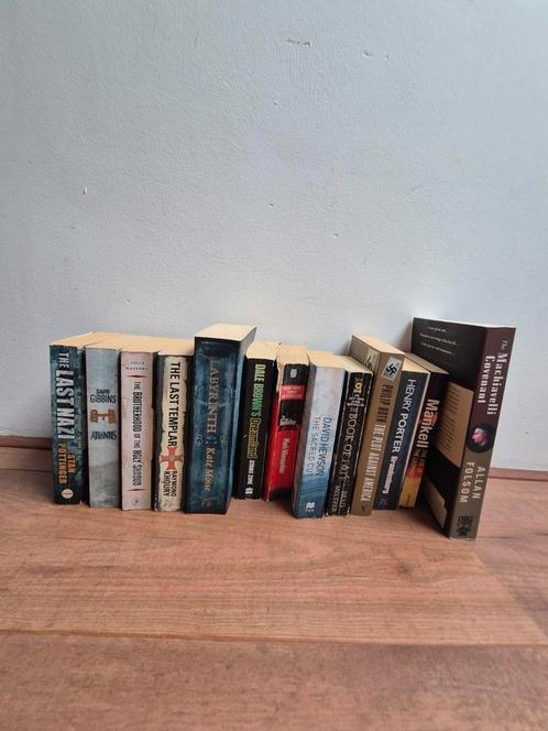 66 topthrillers: Clancy, Brown, Grisham, Forsyth, Cussler, Boeken, Thrillers, Gelezen, Amerika, Ophalen