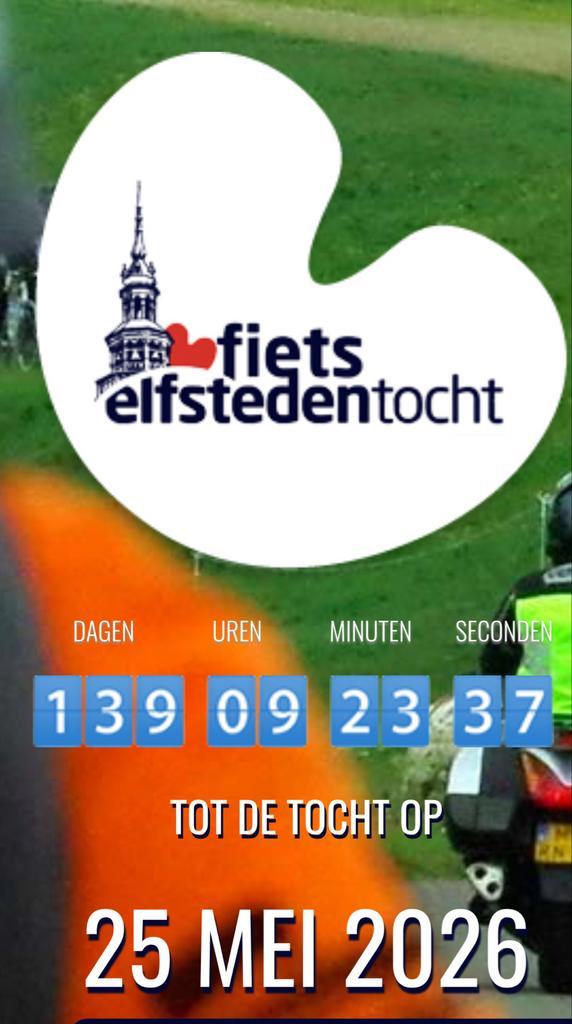 Startbewijs, elfstedenfietstocht, fietstocht, Tickets en Kaartjes, Kortingen en Cadeaubonnen, Eén persoon, Overige typen, Overige soorten