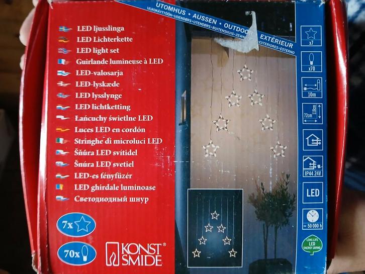 kerst raam verlichting merk konstsmide, Diversen, Kerst, Nieuw, Verzenden