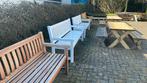 Tuinbanken hardhout 160 euro - breedte 180cm, Ophalen, Zo goed als nieuw, Hout