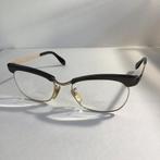 Vintage Metzel bril met goud verguld 1/10 12K  jaren 50., Antiek en Kunst, Ophalen of Verzenden