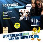 ‼️2 kaartjes woerdense vakantieweek voor de popavond gezocht, Tickets en Kaartjes, Twee personen, April