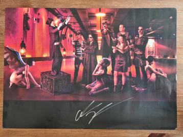 Gesigneerde poster Therion beschikbaar voor biedingen