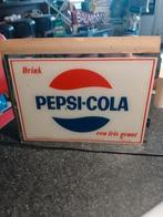 Pepsi cola spiegel  25 x19 cm, Verzamelen, Ophalen, Zo goed als nieuw, Reclamebord
