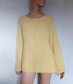 ADAGIO CASHMERE Trui , Maat L, Verzenden, Zo goed als nieuw, Maat 42/44 (L), Geel