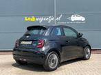 Fiat 500 e Icon 24 kWh *carplay *cruise *16 inch *stuntprijs, Auto's, Stof, Gebruikt, Zwart, 95 pk