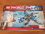 Lego Ninjago 70602 blauwe draak van Jay, Kinderen en Baby's, Speelgoed | Duplo en Lego, Ophalen of Verzenden, Zo goed als nieuw