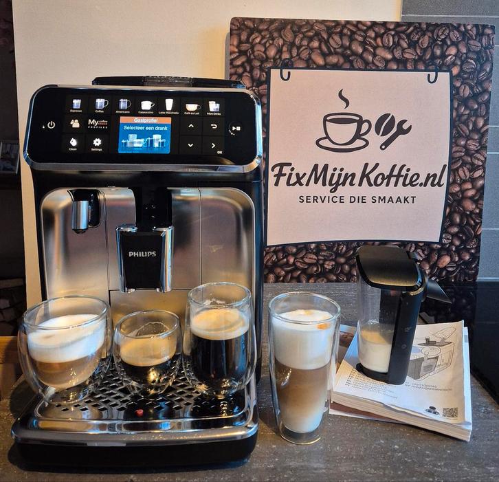 ️ Nette Refurbished Philips 5400 LatteGo volautomaat ️, Witgoed en Apparatuur, Koffiezetapparaten, Refurbished, Gemalen koffie