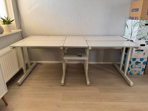 Rohde & Grahl verstelbare werk-/computertafels, Huis en Inrichting, Bureaus, Gebruikt, Bureau, In hoogte verstelbaar, Ophalen