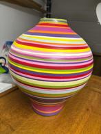 Kleurrijke keramiek vazen Peter Bruers, Budi Colori, Overige kleuren, Aardewerk of Porselein, Ophalen of Verzenden, Zo goed als nieuw