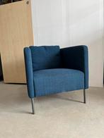 IKEA Ekerö Fauteuil - Blauw, Huis en Inrichting, Fauteuils, Ophalen, Gebruikt, Metaal, Minder dan 75 cm