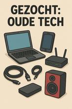 Gezocht: Gratis oude (nog werkende) elektronica!, Computers en Software, Overige Computers en Software, Ophalen of Verzenden, Nieuw