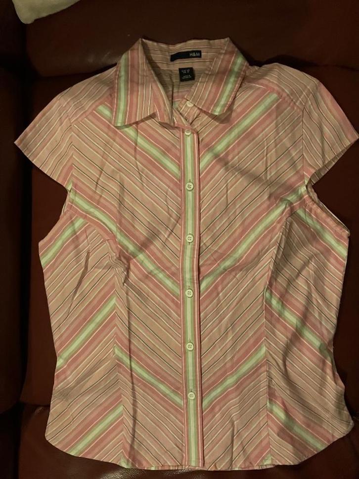 Leuke dames bloesjes en shirtjes maat 38/40, Kleding | Dames, Blouses en Tunieken, Zo goed als nieuw, Maat 38/40 (M), Overige kleuren