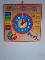 Goula houten kalenderklok, Ophalen of Verzenden