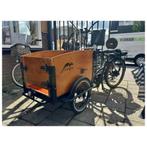 Troy E-Base bakfiets 6 versn./400 Wh. accu!, 4 kinderen of meer, Gebruikt, Elektrisch, Ophalen