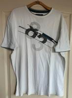 Wit t-shirt met bedrukking - maat XXL, Angelo Litrico, Wit, Overige maten, Ophalen of Verzenden