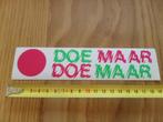 sticker DOE MAAR De Musical   XXF002, Verzamelen, Stickers, Ophalen, Zo goed als nieuw, Bedrijf of Vereniging