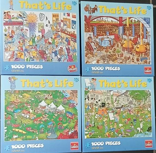 That's life puzzels, Hobby en Vrije tijd, Denksport en Puzzels, Zo goed als nieuw, Ophalen