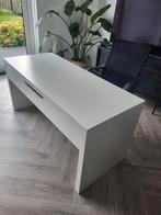 Mooie wit bureau en bureaustoel, Huis en Inrichting, Ophalen of Verzenden, Gebruikt, Bureau