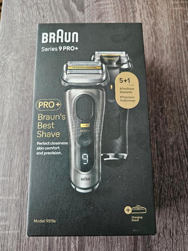 Braun 9 Pro+ Pro + scheerapparaat, Witgoed en Apparatuur, Persoonlijke-verzorgingsapparatuur, Nieuw, Scheren en Epileren, Ophalen of Verzenden