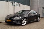 Tesla Model S 75D Base 333pk -PANO-NAVI-ECC-PDC-CAM-, Auto's, Tesla, 0 cilinders, Leder en Stof, Zwart, Origineel Nederlands