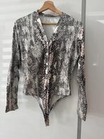 Super leuke body dierenprint Slangen print maat S, Ophalen of Verzenden, Zo goed als nieuw, Maat 36 (S), Lange mouw