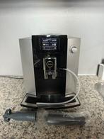 Jura E6 Gereviseerde Zetgroep + Beurt. Zeer goed!, Ophalen, Afneembaar waterreservoir, Gebruikt, Koffiemachine