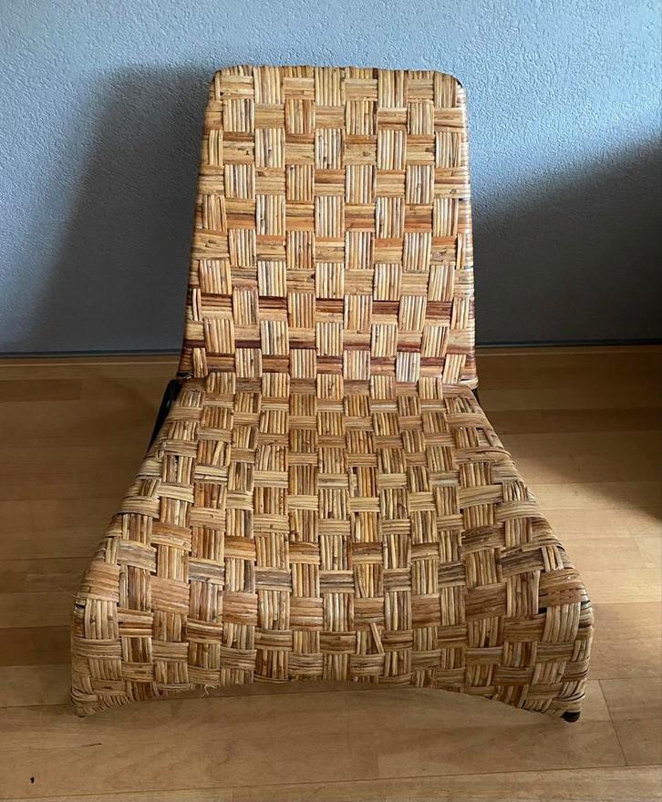 IKEA Másö stoel - Maria Vinka - 2008, Huis en Inrichting, Stoelen, Gebruikt, Eén, Metaal, Riet of Rotan, Overige kleuren, Ophalen