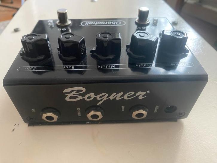 Bogner Uberschall Distortion Pedaal met Boost, Muziek en Instrumenten, Effecten, Gebruikt, Distortion, Overdrive of Fuzz, Ophalen of Verzenden